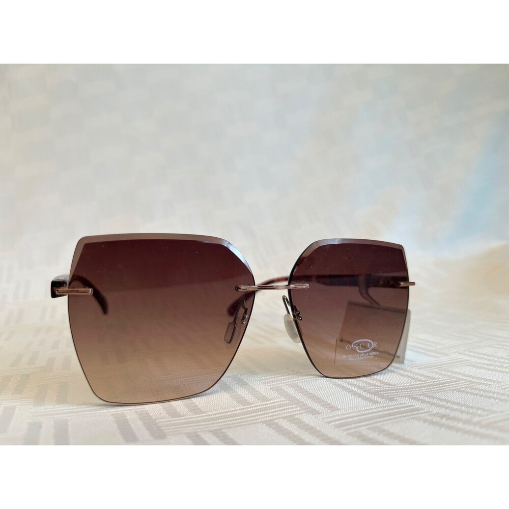 Oscar By Oscar de la Renta Women's Rimless Butterfly w/ Gradient Lens